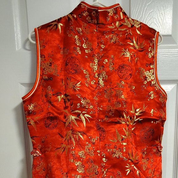 NEW unique red and gold top! - Picture 2 of 3